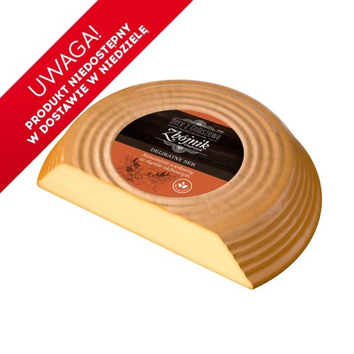 Ser wędzony Zbójnik w kawałku Sery z Goliszewa na wagę ok. 200 g