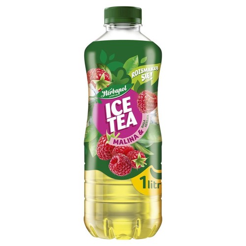 Napój niegazowany herbaciany Ice Tea o smaku malinowym Herbapol 1 l