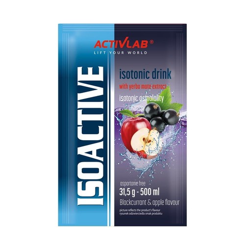 Izotonik IsoActive - czarna porzeczka z jabłkiem ACTIVLAB 31.5 g