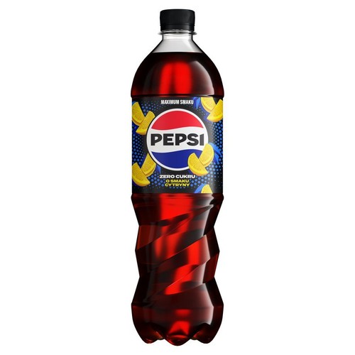 Napój gazowany cola Twist bez cukru o smaku cytrynowym PEPSI 850 ml