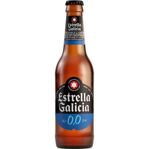 Piwo jasne bezalkoholowe Galicia alk. 0.0% obj. Estrella 330 ml