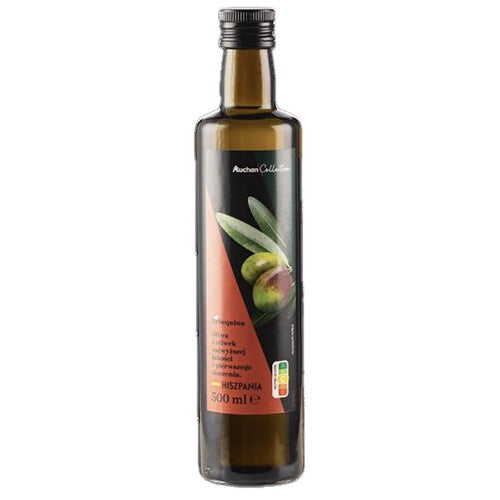 Oliwa z oliwek Arbequina Extra Virgin Auchan Collection 500 ml