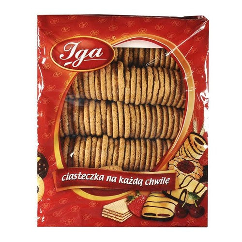 Herbatniki Sezamowe suchy Ciastka owsiane z sezamem Iga 1,2 kg
