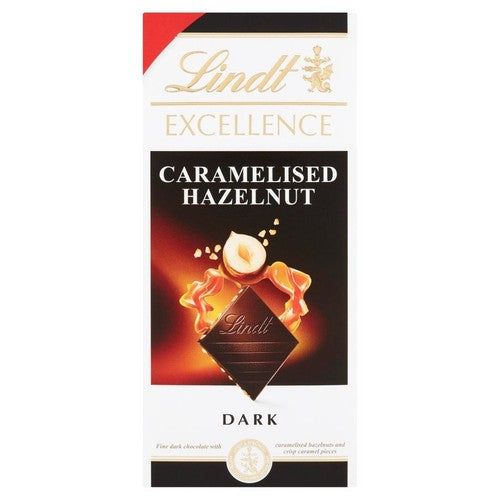 Excellence czekolada gorzka z orzechami i karmelem Lindt 100 g