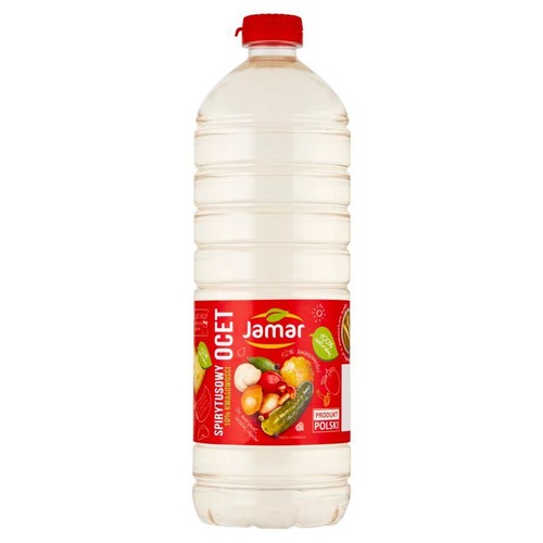 Jamar - Ocet fermentacyjny spirytusowy 10% kwasowości Jamar 1 l