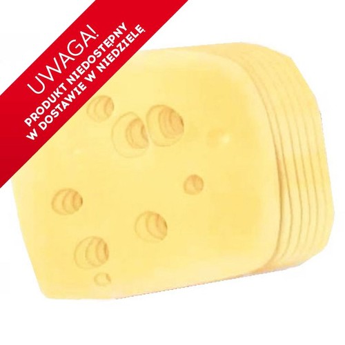 Ser Królewski light plastry Auchan na wagę ok. 250 g