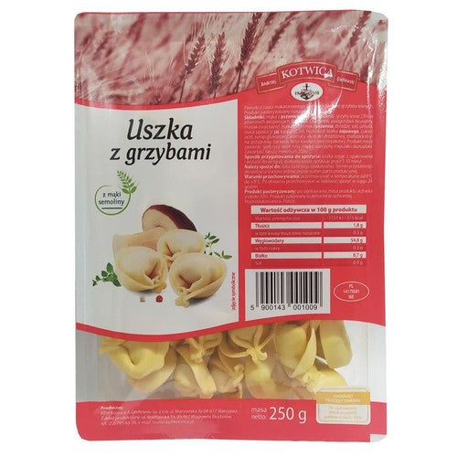 Uszka z grzybami Kotwica 250 g
