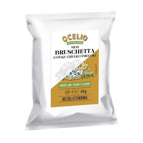 Mini Bruschetta o smaku cebulki i śmietanki Ocelio 40 g