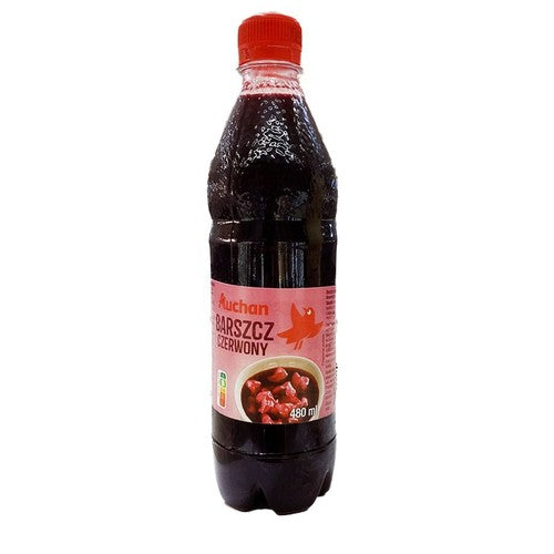 Barszcz czerwony koncentrat Auchan 480 ml