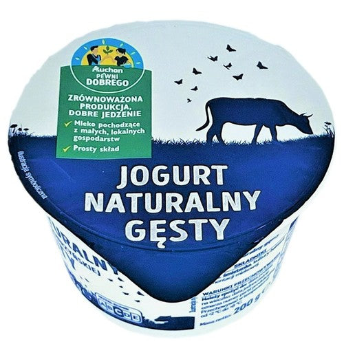 Jogurt naturalny gęsty Pewni Dobrego 200 g