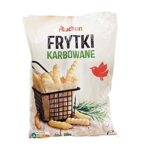 Frytki karbowane Auchan 1,5 kg