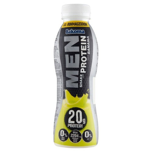 Men Protein shake o smaku bananowym Bakoma 380 g