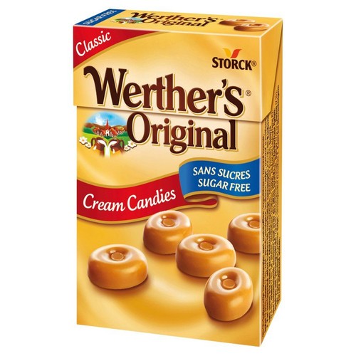 Cukierki śmietankowe bez dodatku cukru Werther's Original 42 g