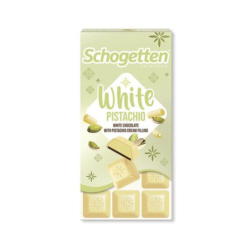 Czekolada White Pistachio  Schogetten 100 g
