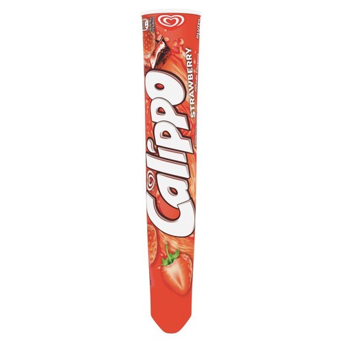 Lody wodne o smaku truskawkowym Calippo 105 ml
