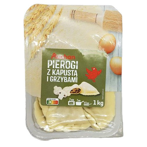 Pierogi z kapusta i grzybami Auchan 1 kg