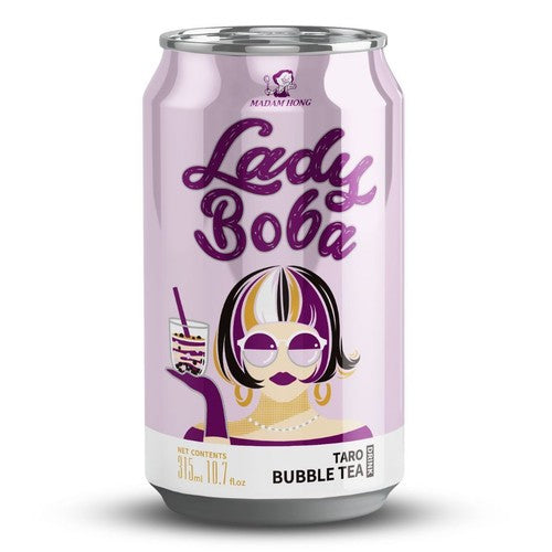 Napój niegazowany Bubble Tea Taro Lady Boba 315 ml