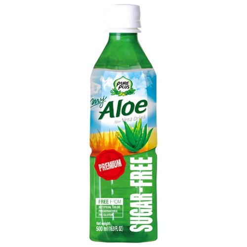 Napój z aloesem bez cukru  Pure Plus 500 ml