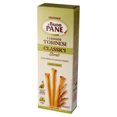 Paluszki grissini z oliwą extra virgin  Il Buon Pane 120 g
