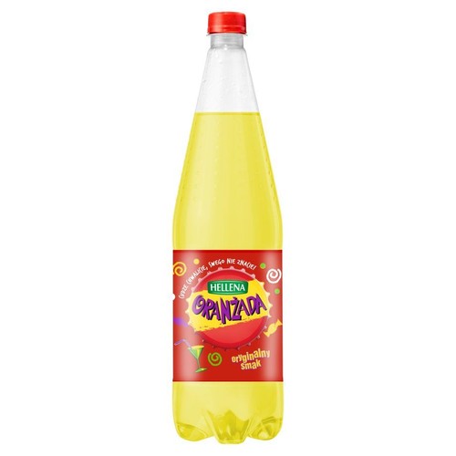 Oranżada gazowana żólta Hellena 1.25 l