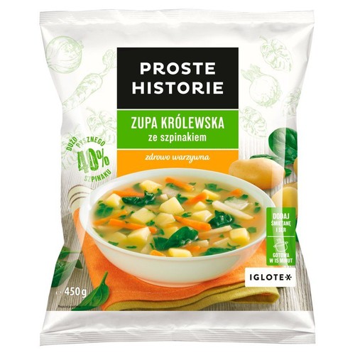 Zupa Królewska ze szpinakiem Proste Historie 450 g