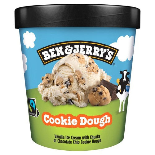 Lody waniliowe z kawałkami ciastek i czekolady  Ben&Jerry's 465 ml