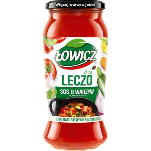 Sos 8 Warzyw Leczo Łowicz 500 g