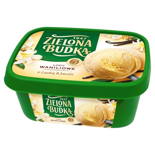Lody waniliowe z laską wanilli Zielona Budka 1 l