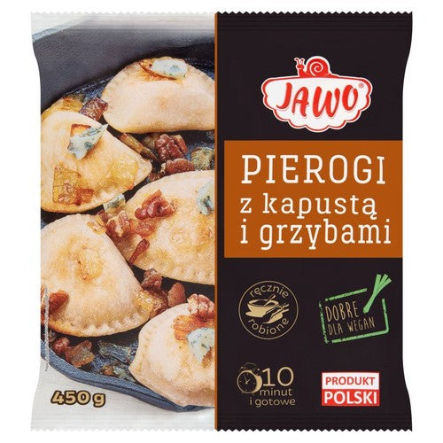 Pierogi z kapustą i grzybami Jawo 450 g