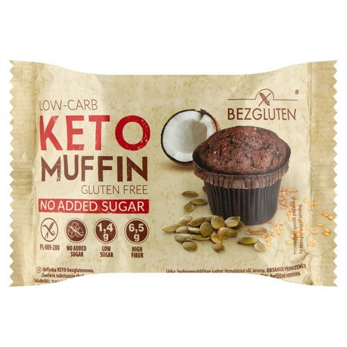 Keto Muffin bezglutenowy Bezgluten 55 g