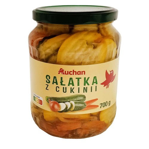 Sałatka z cukinii Auchan 700 g