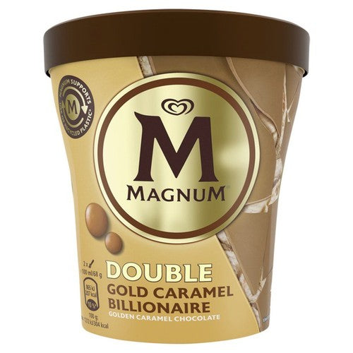 Lody Double Gold Caramel  Magnum 440 ml