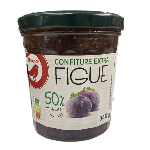 Konfitura figowa Auchan 360 g
