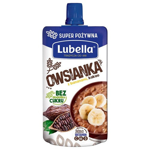 Owsianka z bananami i kakao Lubella 100 g