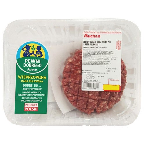 Buger wieprzowy   Pewni Dobrego 380 g