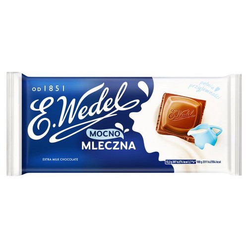 Czekolada mocno mleczna E.Wedel 80 g