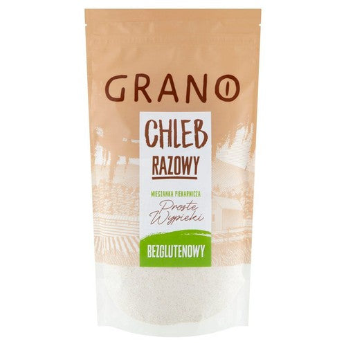 Chleb razowy bez glutenu mieszanka piekarnicza Grano 500 g