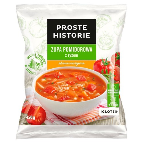 Zupa pomidorowa z ryżem Proste Historie 450 g