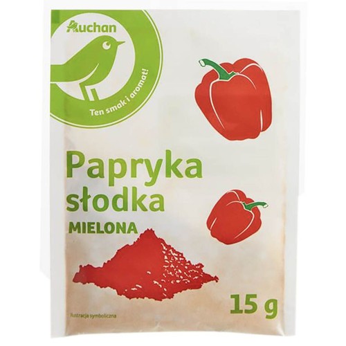 Papryka słodka mielona Auchan 15 g