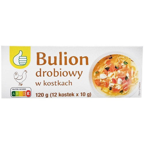 Rosół o smaku drobiowym w kostkach Auchan 120 g