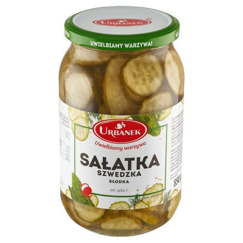Sałatka szwedzka słodka Urbanek 850 g