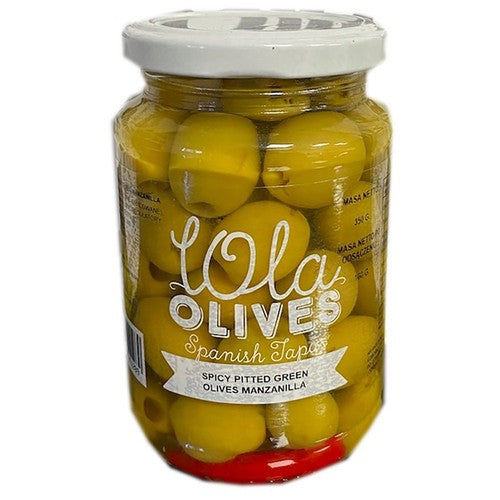 Oliwki zielone manzanilla ostre Lola Olives 200 g