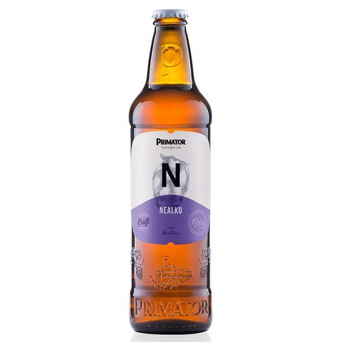 Piwo czeskie bezalkoholowe Nealko alk. 0,0% obj. Primator 500 ml