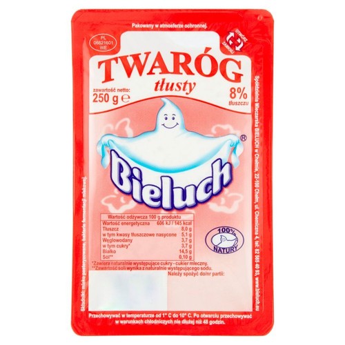 Twaróg tłusty Bieluch 250 g