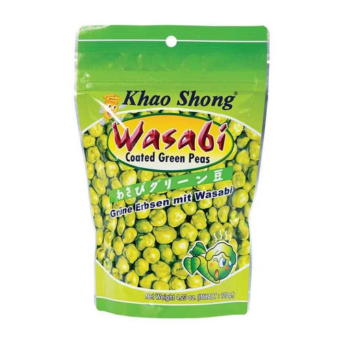 Groszek zielony w panierce wasabi KHAO SHONG 120 g