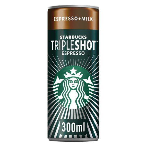 Tripleshot Espresso + milk Starbucks 300 ml