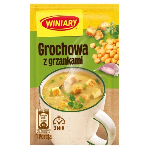 Zupa grochowa z grzankami Winiary 22 g