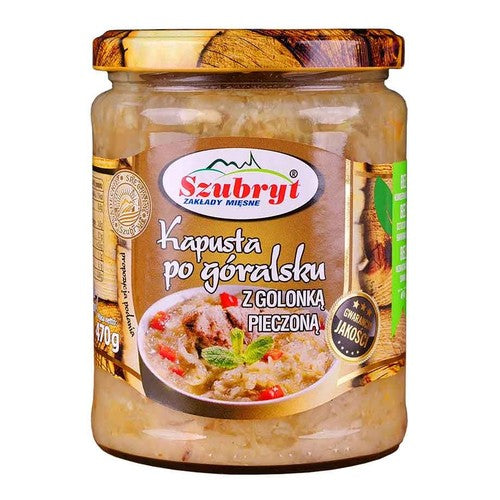 Kapusta z golonką pieczoną Szubryt 470 g