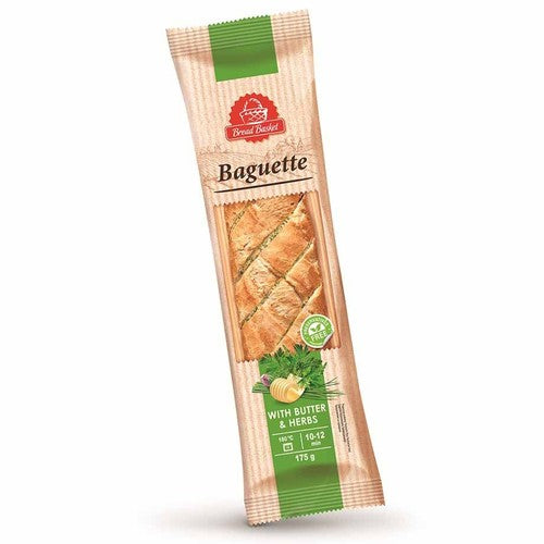Bagietka z masłem ziołowym Bread Basket 165 g