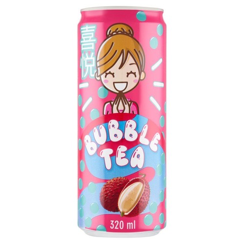 Napój Bubble tea z sokiem z liczi  Mili 320 ml